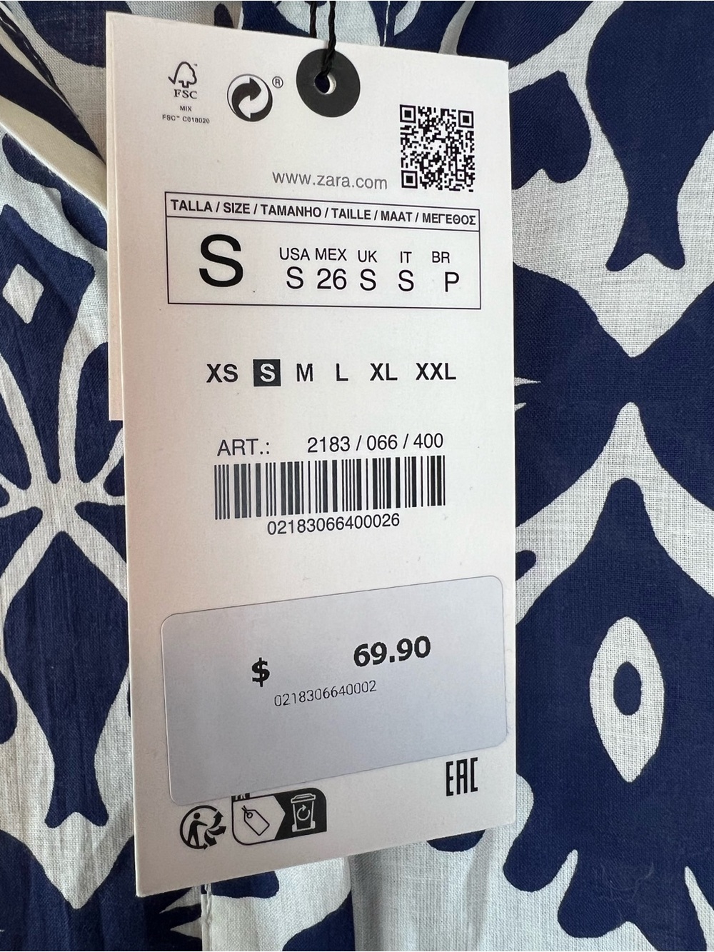 zara the sunny dress blue - Picture 12 of 12